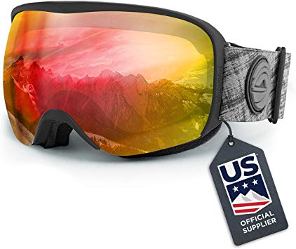 Wildhorn Cristo Ski Goggles - US Ski Team Official Supplier - Snow Goggles for Men, Women & Youth