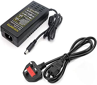 24V 6A DC Power Supply Adapter AC 100V~240V to DC 24 Volt 6 Amp 100W Converter Transformer 5.5x2.2mm Plug for LED Strip Light 3D Printer LED Driver LCD Monitor,Wireless Router,Security Cameras