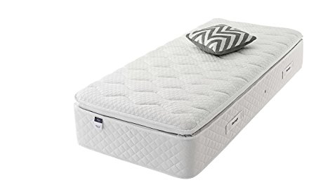 Silentnight Stratus Miracoil Geltex Mattress with Pillow Top - Single