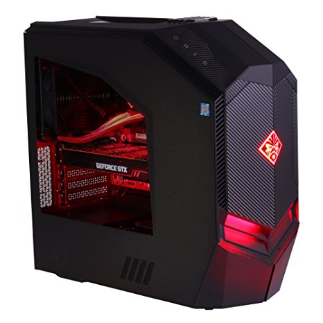 2018 Latest HP OMEN 880 Gaming PC (Intel i7-8700K Liquid Cooled CPU, NVIDIA GTX 1080 Ti 11GB GPU, 750 Watt Platinum Power, Windows 10 Pro, 512GB NVMe SSD   2TB HDD, 32GB RAM) Best VR Ready Desktop