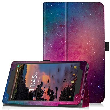 Famavala Case Cover for T-Mobile Alcatel 3T 8-inch Tablet 2018 [Compatible with T-Mobile Alcatel A30 8-inch Tablet 2017 Released] (GalaPink)