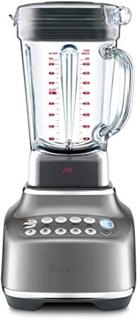 Breville BBL820SHY the Q Countertop Blender, Smoked Hickory