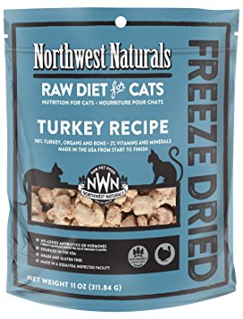 Northwest Naturals Freeze Dried Raw Diet for Cats