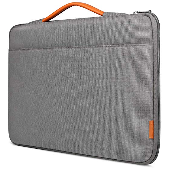 Inateck Laptop Sleeve Case Compatible 12.3 Inch Surface Pro 6/5/4/3, 13 Inch MacBook Air 2018, MacBook Pro 2019/2018/2017/2016, Tablet Bag Briefcase with Handle - Gray