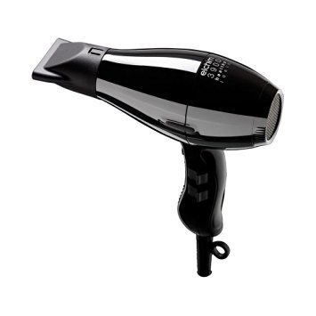 Elchim 3900 Healthy Ionic Professional Italian Light Salon Hair Dryer All Black