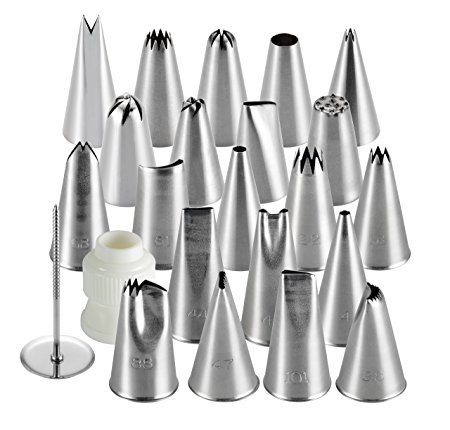 Cake Boss Decorating Tools 24-Piece Advanced Decorating Tip Set