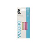 VELCRO Brand - ONE-WRAP For Cables Wires and Cords - 5 x 14 Ties 10 Ct - Brights