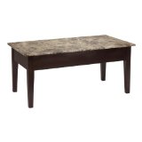 Dorel Living Faux Marble Lift Top Coffee Table