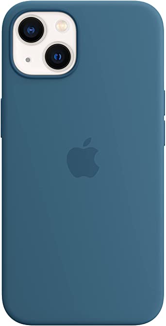 Apple Silicone Case with MagSafe (for iPhone 13) - Blue Jay