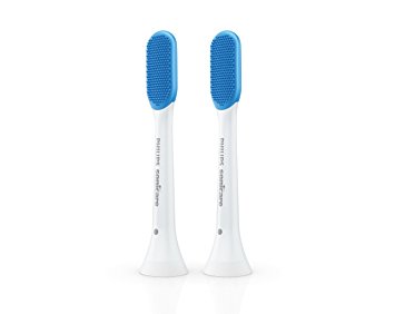 Philips Sonicare Tonguecare Replacement Tongue Brushes, HX8072/80