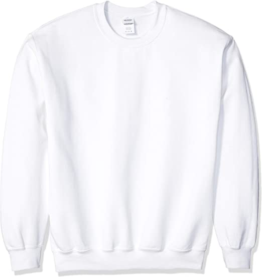 Gildan Mens Fleece Crewneck Sweatshirt, Style G18000