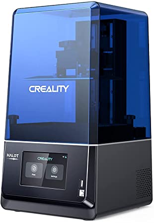 Creality Resin 3D Printer, Creality HALOT-ONE Plus Resin Printer with 7.9 inches 4K Mono LCD, High Precision Integral Light Source Dual Linear Rails WiFi Function Large Print Size 6.77×4.01×6.29in