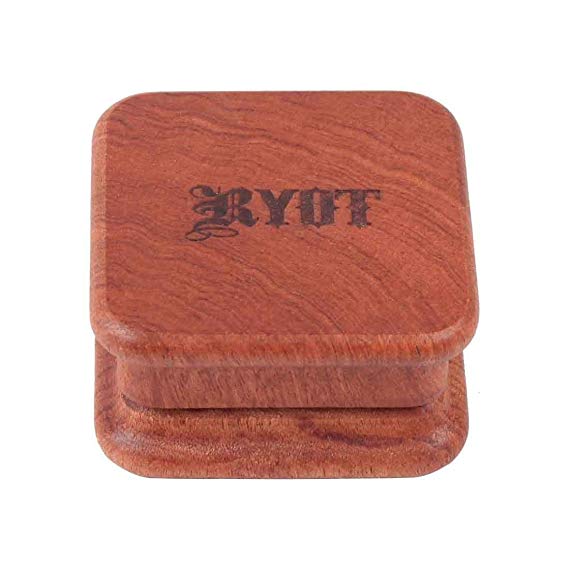 RYOT 1905 2-Piece Magnetic Rosewood Grinder (Square)