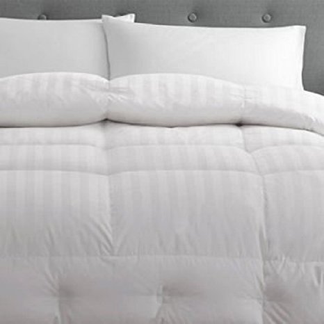 Pacific Coast Down Comforter Platinum 500 Thread 100 Cotton with Luxurious 650 Pyrnes - King 108 x 98