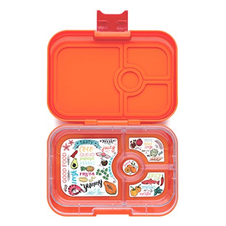 YUMBOX (Papaya Orange) Leakproof Bento Lunch Box Container for Kids and Adults