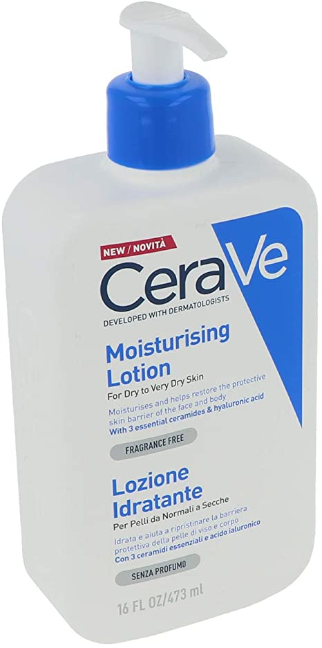 Cerave Moisturizing Lotion Dry And Very Dry Skin 473ml