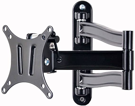 VideoSecu TV Wall Mount Articulating Arm Tilt Swivel Bracket for Most 19-39" TV Monitor Display VESA 100X100 75X75 up to 33LBS ML15B A28