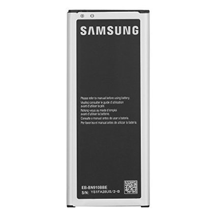Samsung Note 4 OEM Original Standard Li-ion Battery 3220mAh for Galaxy Note 4 - Non-Retail Packaging - BlackSilver Certified Refurbished