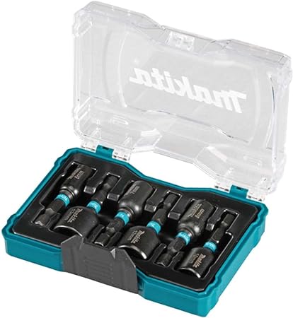 Makita E-15768 6 Piece Impact Black Nutsetter Set