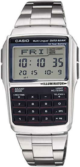 Casio Vintage Series Digital Grey Dial Unisex Watch - DBC-32D-1ADF(DB36)