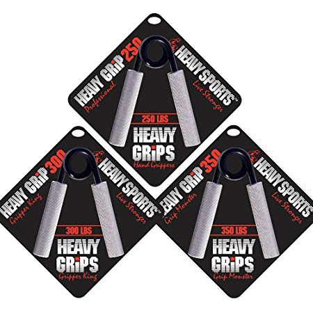 Heavy Grips Set - Grip Strengthener - Hand Exerciser - Hand Grippers for Beginners to Professionals