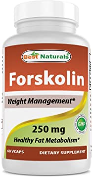 Best Naturals, Forskolin 50, 60 Capsules, 250mg, Weight Loss Supplement