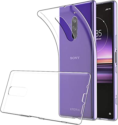 Soft TPU Transparent Fit Protector Case for Sony Xperia 1, Anti Slip, Scratch Resistant