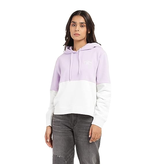 Levi's Women's Colourblocked Hooded Sweatshirts