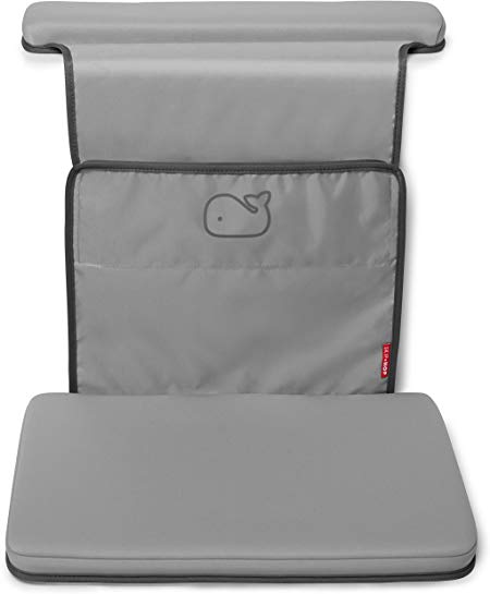 Skip Hop Moby Baby Bath Elbow Saver and Kneeler, Grey