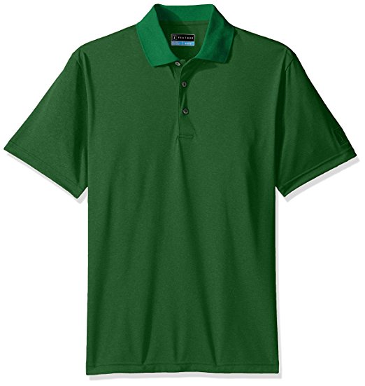 PGA TOUR Men's Short Sleeve Driflux Heather Polo