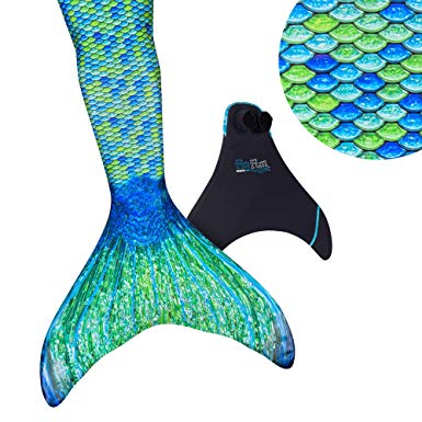 Fin Fun Mermaid Tails for Swimming with Monofin ndash Girls Boys Kids and Adults