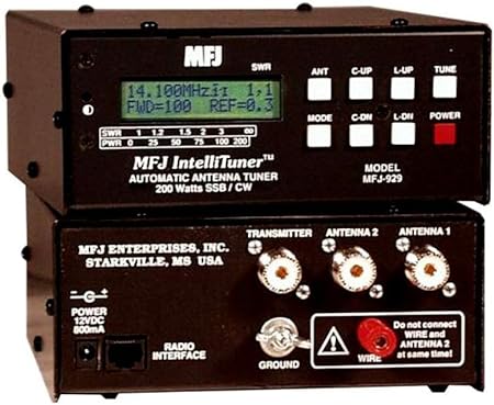 MFJ Enterprises Original MFJ-929 1.8-30 MHz Compact 200 Watt IntelliTuner.