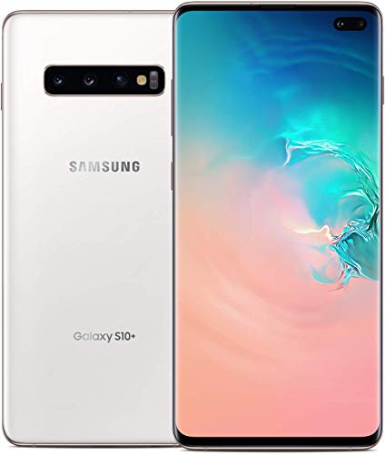Samsung Galaxy S10  Plus G975F GSM Unlocked Smartphone (Renewed) (Ceramic White, 512GB)