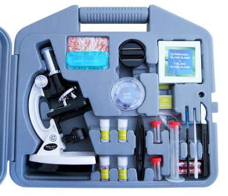 Balance Living Microscope Set (120X - 1200X)   Storage Case