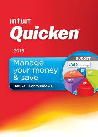 Quicken Deluxe 2016 Personal Finance and Budgeting Software
