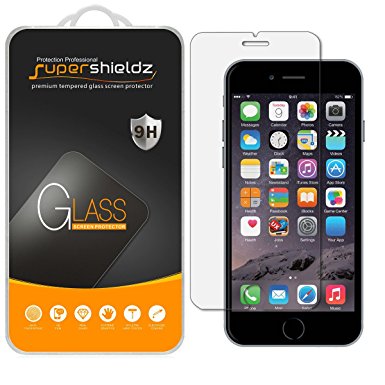 Supershieldz- iPhone 6 Plus 5.5" Premium [Tempered Glass] Screen Protector Anti-Bubble Anti-Scratch & Anti-Fingerprint -Crystal Clear [1 Pack]- Retail Packaging