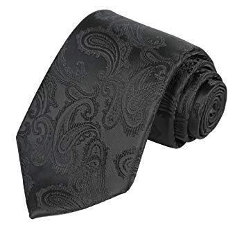 KissTies Mens Necktie Paisley Tie   Gift Box