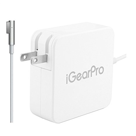 Macbook Pro Charger, iGearPro Replacement Macbook Pro Charger, 60W Magsafe L-Tip Power Adapter for Apple Macbook Pro Charger and 13-inch MacBook Pro(Before Mid 2012 Models)