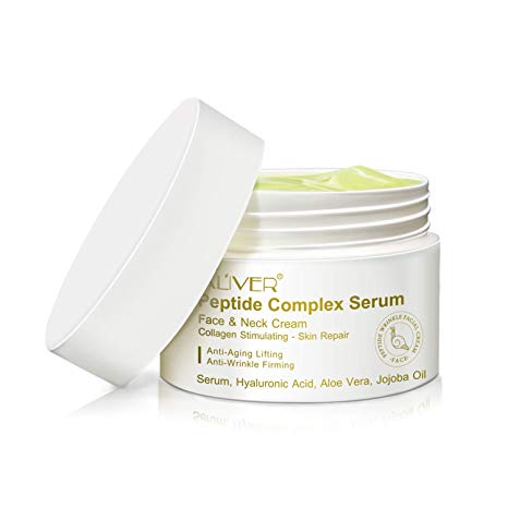 Face & Neck Cream Peptide Essence Cream Anti Wrinkle Cream Hydrating Nourish Wrinkle Removal Anti-aging Compact Skin