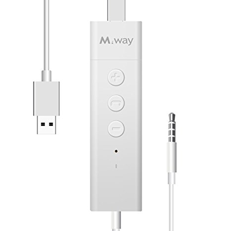 Bluetooth Receiver, MWAY Bluetooth 4.1 Adapter Hands-Free Audio Adapter 3.5mm Jack,Super-long Standby Time,Advanced for Home/Car Audio Stereo System,Music Streaming Sound System,Smartphone