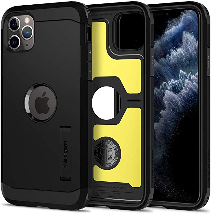 Spigen Tough Armor Works with Apple iPhone 11 Pro Max Case (2019) - XP Black