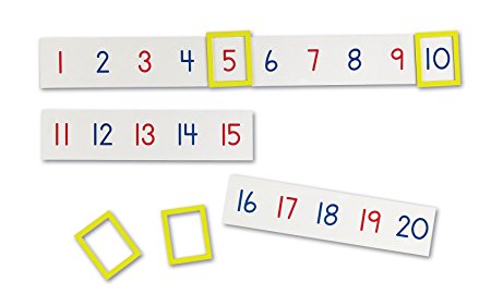 Learning Resources  Magnetic Number Line 1-100