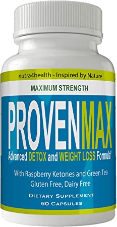 Proven Max Weight Loss Pills Advanced Diet Supplements Loss Keto Burn Capsules Extra Strength Metabolism Supplement with Garcinia, Raspberry Ketone