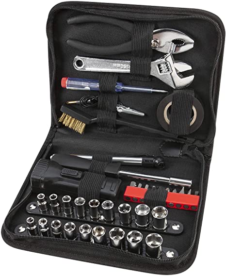 Performance Tool W1197 38 Piece Compact Tool Set with Zipper Case