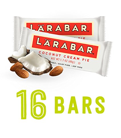 Larabar Gluten Free Bar, Coconut Cream Pie, 1.7 oz Bars (16 Count)