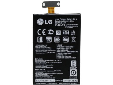LG Original BL-T5 2100mAh Internal Battery Compatible with LG Goolgle Nexus 4 E960 / Optimus G E970 (AT&T) / Optimus G LS970 (Bulk Packaging)