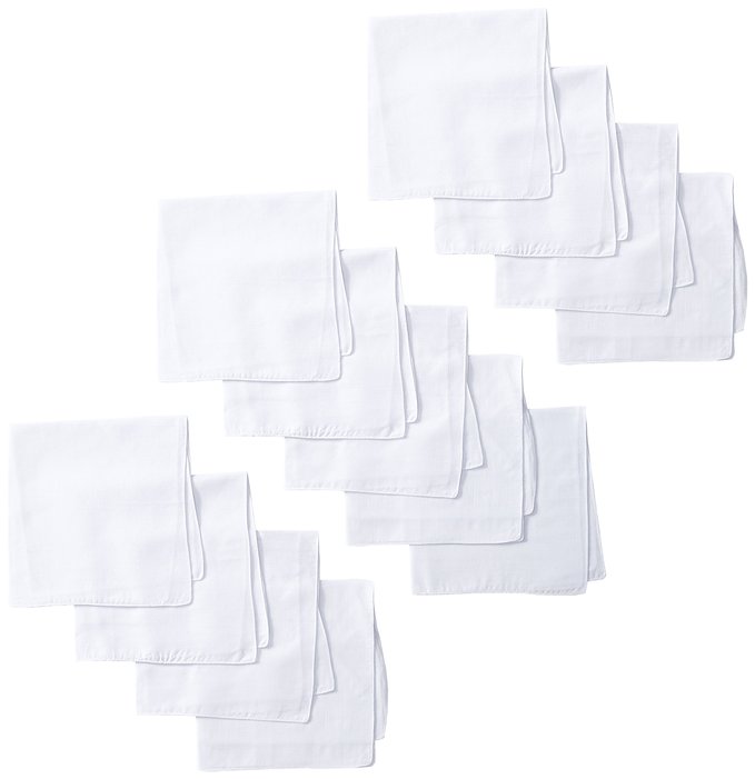 Dockers Men's 13 Piece Permanent Press Hankies