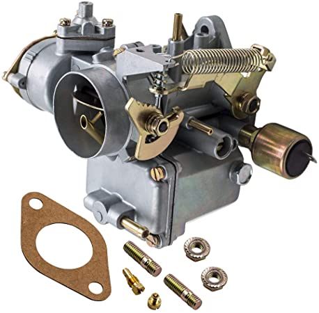 maXpeedingrods Carburetor for VW Beetle 34PICT-3 1600cc Dual-Port Engine 113129031K, 98-1289-B