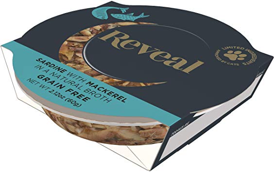 Reveal - Cat Pot | Complementary Cat Food | 2.12oz - 18 Pack - Premium Nutrition, 100% Natural, No Additives, and Limited Ingredients