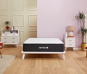 Nectar Premier Double Mattress 28 cm - Medium-Firm Memory Foam - Heat-Wicking Cooling Cover - 365 Night Trial - Forever Warranty